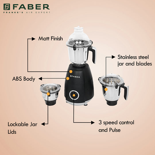 Faber Mixer Grinder Small Appliances Buy Mixer Grinder Machine Online