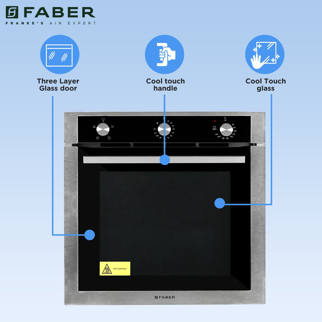 Buy FBIO 80L 4F Builtin Ovens Online Faber Faber India