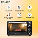 Faber FOTG BK 45L - Oven, Toaster, Griller OTG