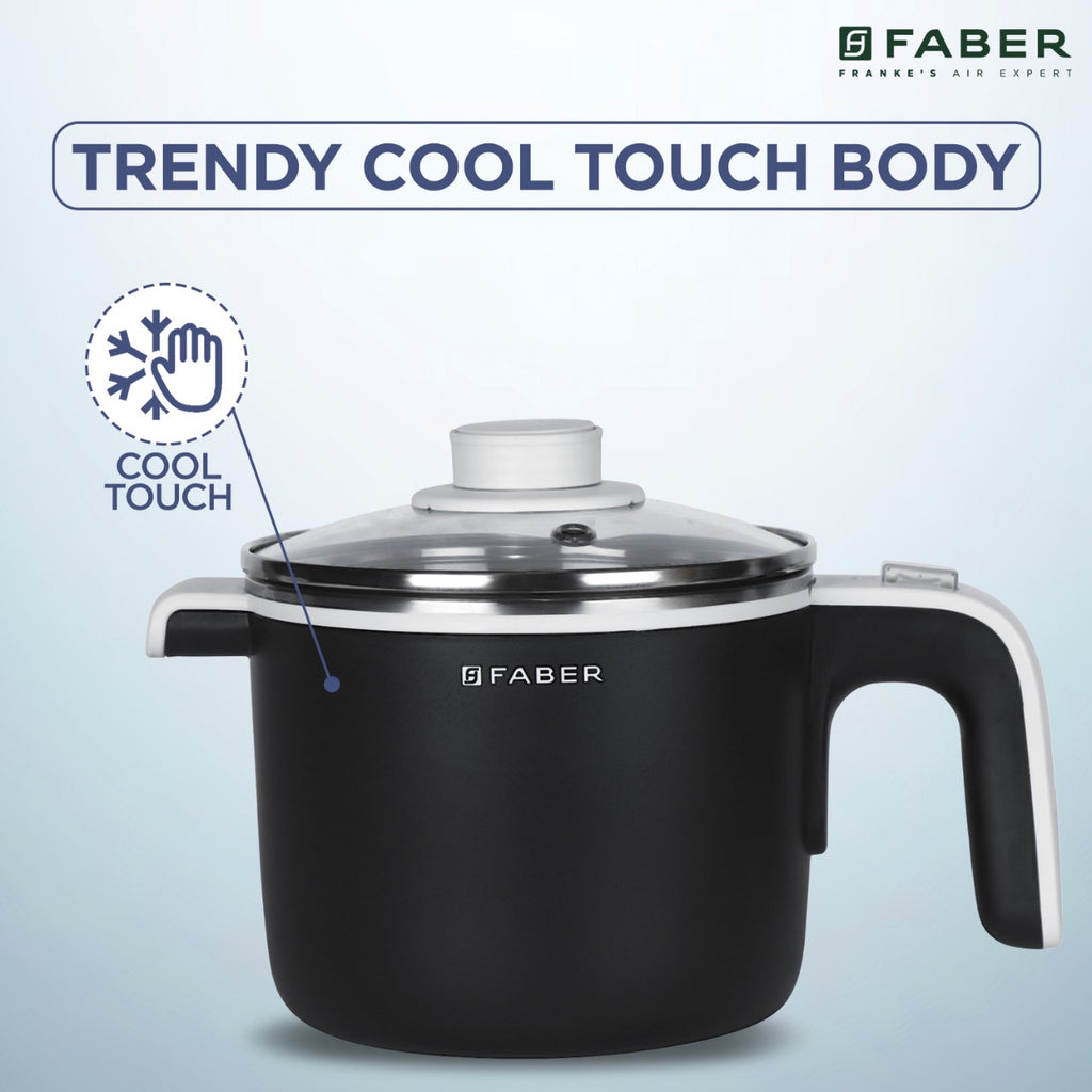 Buy Faber Best FMC 1.2 Litre Black Multicooker Online Buy now at ₹ 1,699