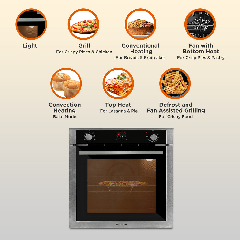 Buy FBIO 80L 8F Builtin Ovens Online Faber Faber India