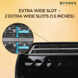 Shop Faber FT 950W DLX BK - Pop Up Toaster Online