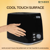 Shop Faber FT 900W BK - Pop Up Toaster Online
