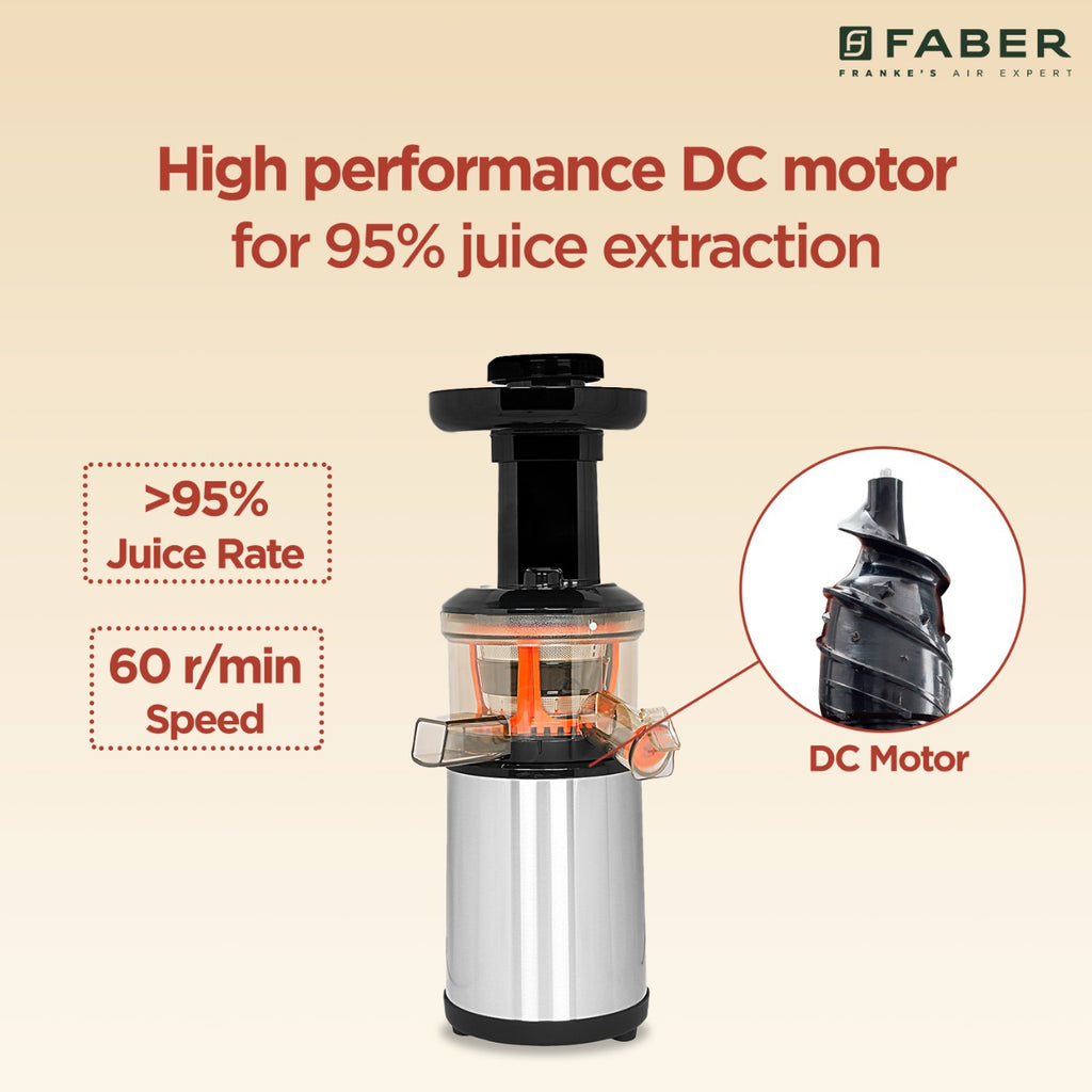 Buy FSJ 150 R (Slow Juicer) Slow Juicer Online Faber Buy now at ₹ 7,990