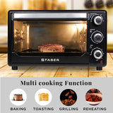 Faber FOTG BK 24L - Oven, Toaster, Griller OTG For Kitchen