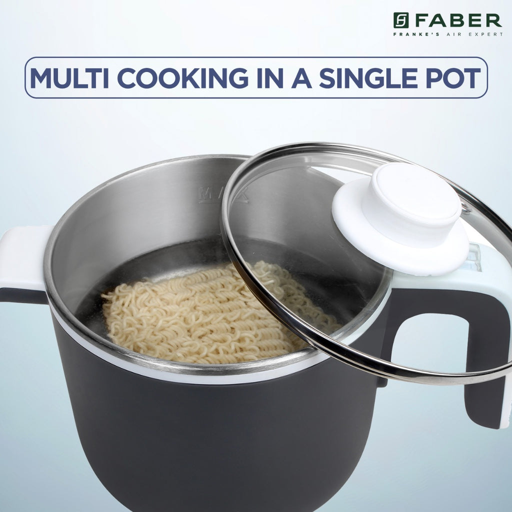 Buy Faber Best FMC 1.2 Litre Black Multicooker Online Buy now at ₹ 1,699