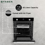 Microwave oven with 83 Liter Capacity with Air fryer
