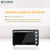 Faber FOTG BK 34L (Double Glazed) Built in Oven For Kitchen