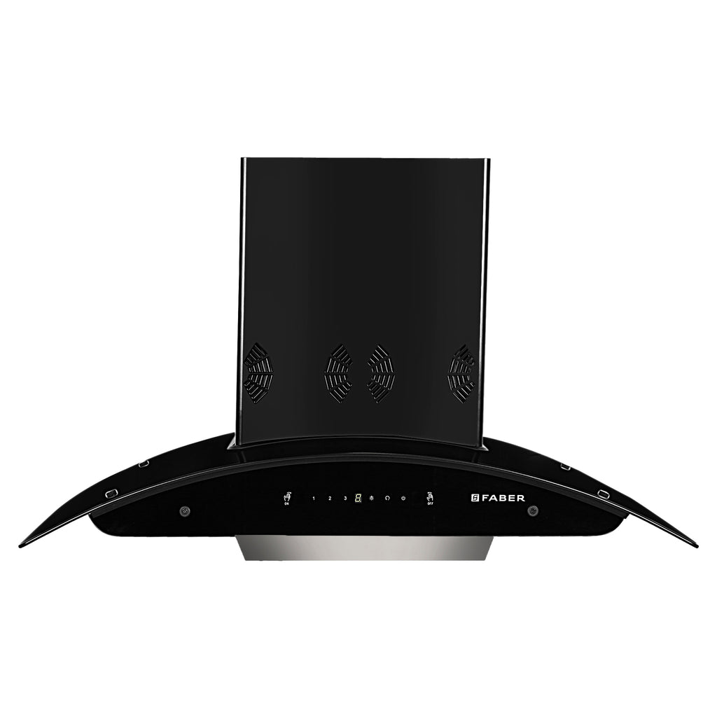 3D High Suction Kitchen Chimney 90cms Baffle Filter Low Noise Chimney