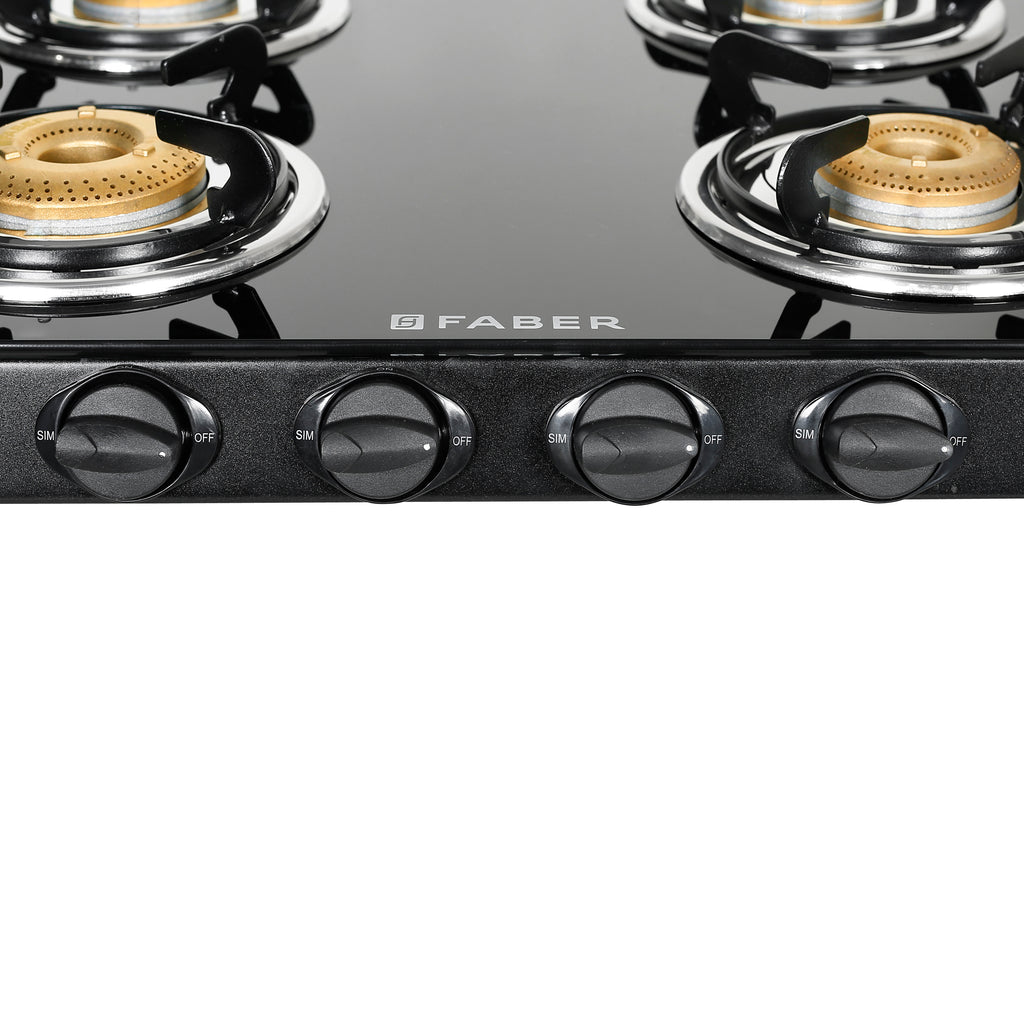 Buy COOKTOP DOUBLE JUMBO 4BB BK Cooktop Online Faber India Buy now