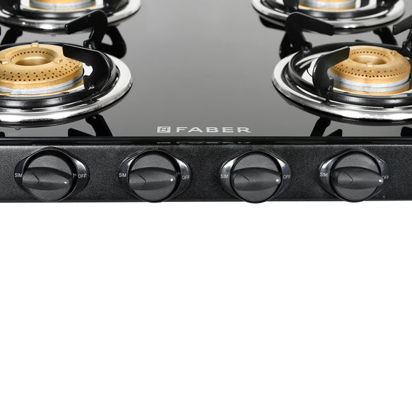 Buy COOKTOP DOUBLE JUMBO 4BB BK Cooktop Online Faber India Buy now at ₹ 7,890