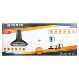 Faber India COMBO(HOOD TENDER 3D PB BK 90 + MIXER) Chimney Combo For Kitchen
