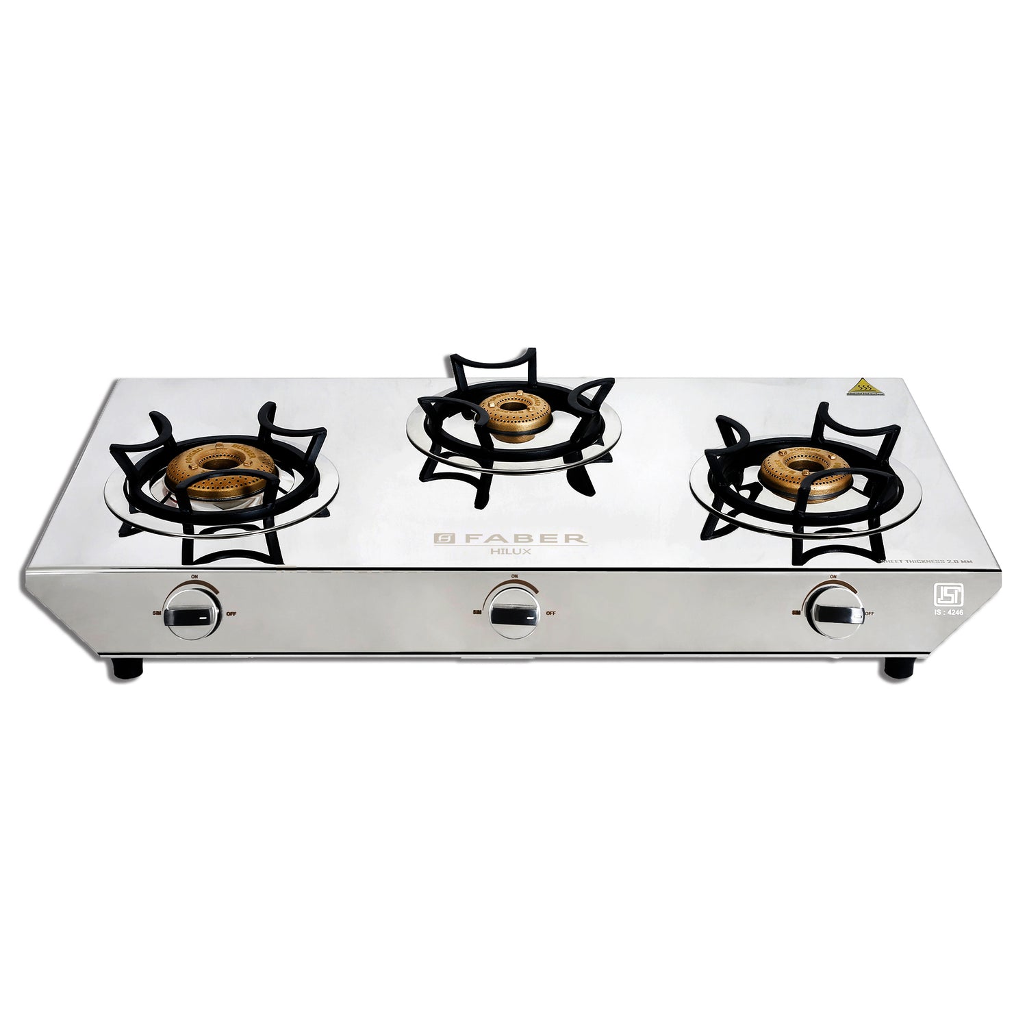 HOB COOKTOP HILUX MAX 3BB SSN N NN N N Faber India