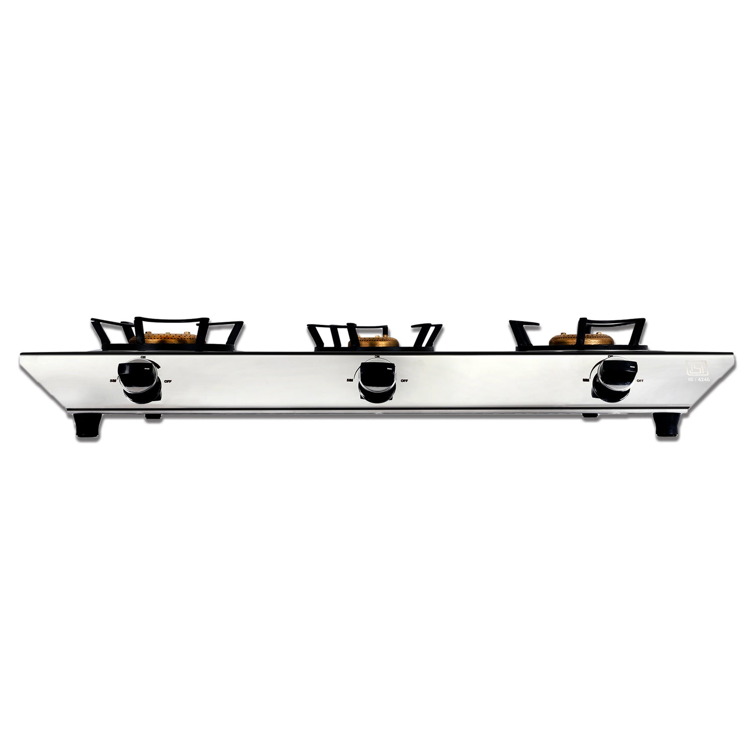 Buy Faber Hob Cooktop HILUX MAX 3 Brass Burner SS Online at Best Price Buy now at ₹ 11,050