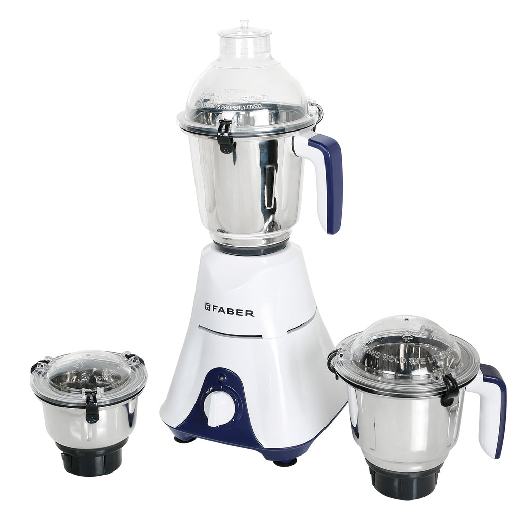 Faber mixer grinder with 3 jar 550W, stainless steel blades mixer