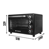 Shop Faber FOTG BK 34L-  Oven, Toaster, Griller OTG Online