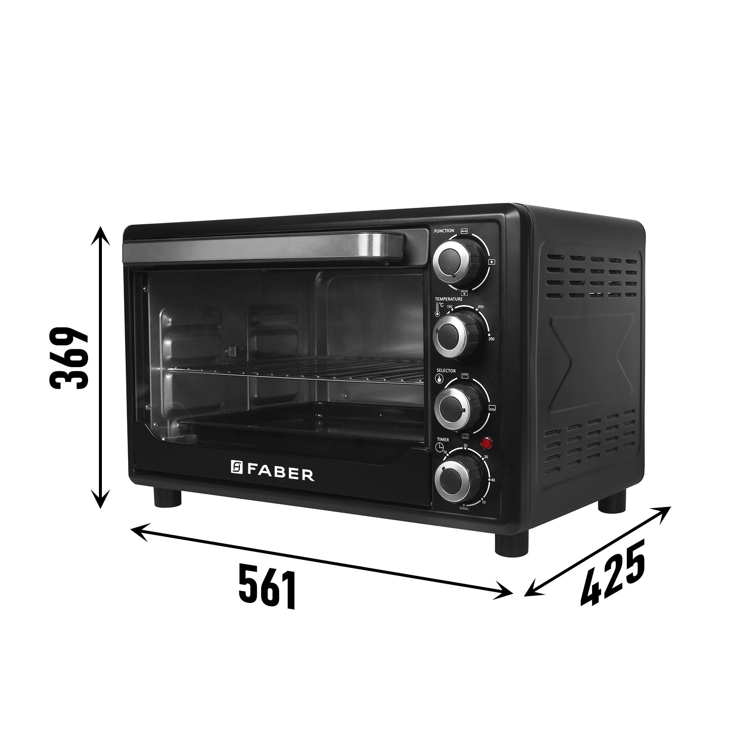 Buy Best FOTG Black 45L Oven Toaster Grill Online Buy now at ₹ 10,769