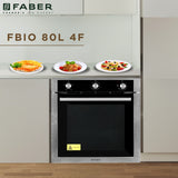 Faber FBIO 80L 4F Built in Oven For Kitchen