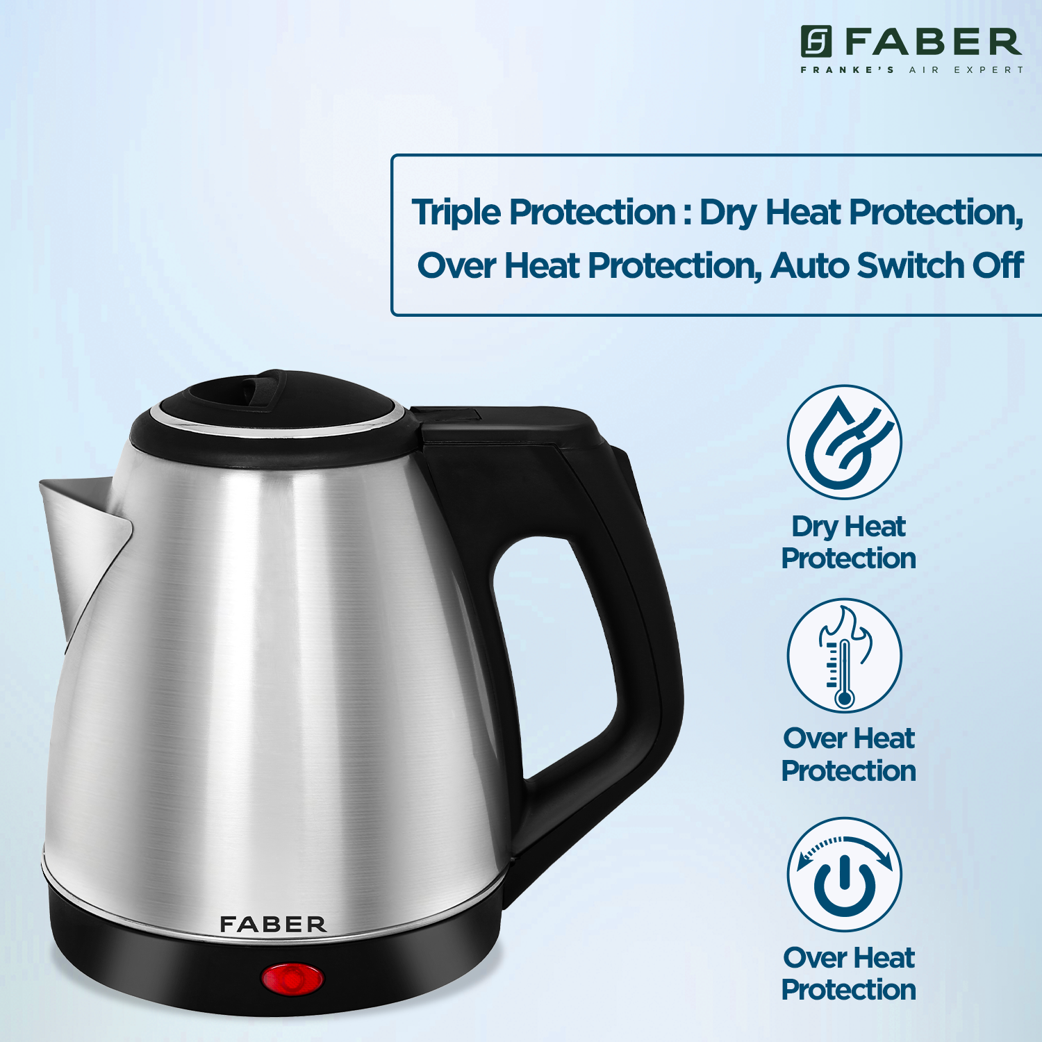 Buy Faber Best Stainless Steel Kettle Starting at Just Rs. 790