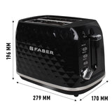 Faber Kitchen Toaster size